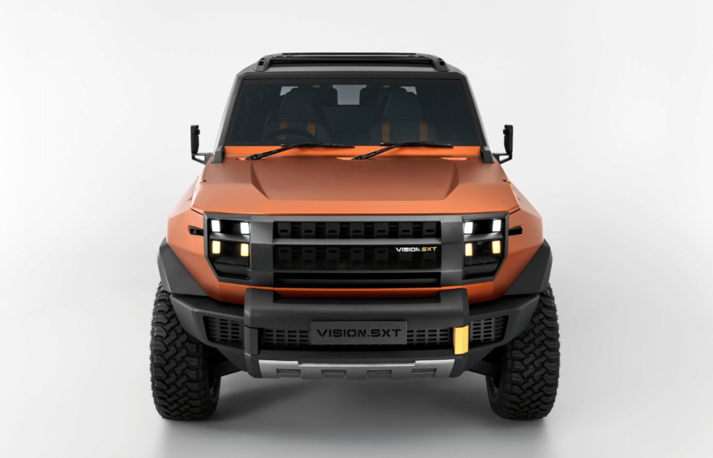 Mahindra Vision SXT concept exterior front